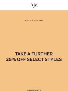 There’s More to Love in the Mid Season Sale