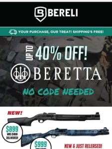 ??This Is Exciting?? 40% Off Beretta Firearms