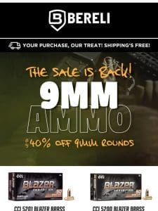 ?? This Sale Is Back! 9mm Ammo Deals Like Never Before