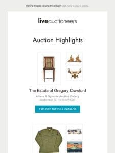 This Week’s Auction Highlights