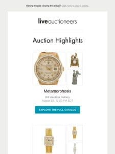 This Week’s Auction Highlights