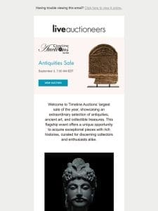 TimeLine Auctions | Antiquities Sale