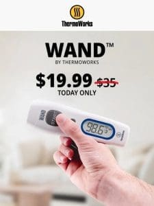 Today Only: $19.99 WAND No Touch Forehead Thermometer