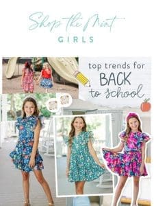 Top Trends For Back To School ??