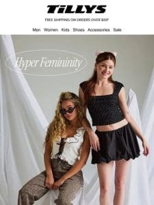 Trend Alert: Hyper Femininity