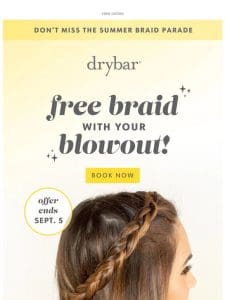 Trending: FREE Summer Braids!