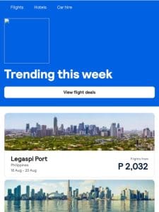 Trending now: Bacolod from P 1，438 ??