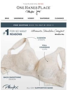 Try Our #1 Bra