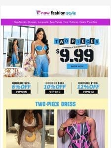 ??Two pieces sale low to $9.99??