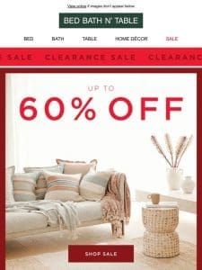 UP TO 60% OFF ?? CLEARANCE SALE