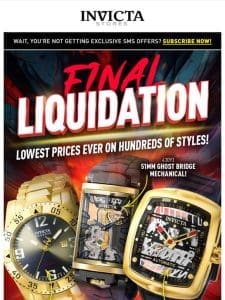 Ultimate LIQUIDATION DEALS Lowest Prices EVER❗️