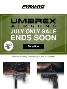 Umarex Sale: Final Days