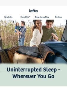 Uninterrupted Sleep – Wherever You Go