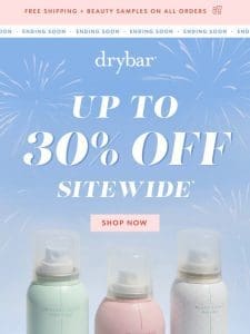 Up to 30% Off EVERYTHING?! (YES!)