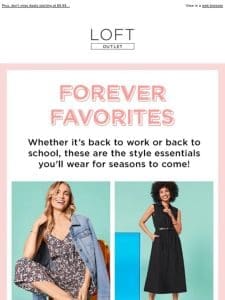 Up to 60% OFF 100s of faves!