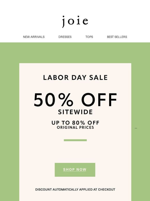 Up to 80% Off!