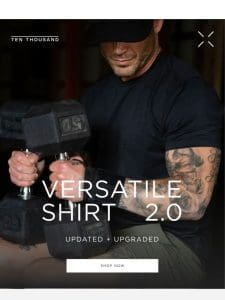 Updated: Versatile Shirt 2.0