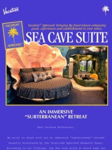 Vacation® Approved: “Sea Cave” Suite