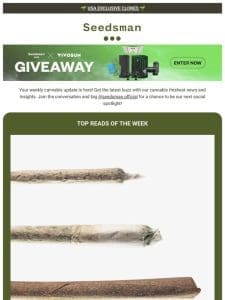 WIN $500 To Spend at Seedsman + $1900 in Vivosun Products