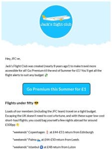 Want all the cheap flights? You’re almost there ??