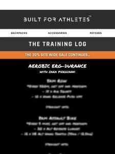 Want to build your aerobic endurance???