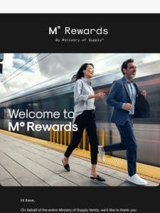 Welcome to M° Rewards!