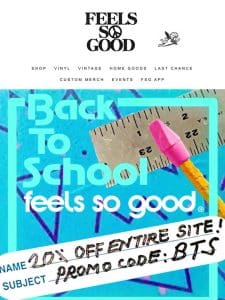 We’ve Extended Our Back To School Sale