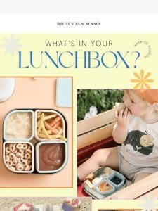 What’s in your Lunch Box? ????