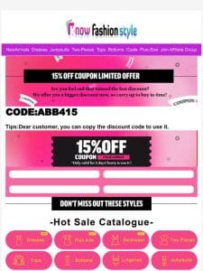 Wow! 65%+15%OFF COUPON?? use it to get your favorites