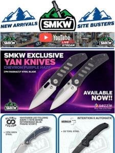 Yan Knives SMKW Exclusive Chevron Purple Haze Still Available!