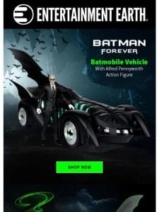 Your Batmobile is Here – Alfred Included! ?????