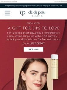 ? Your National Lipstick Day Treat Awaits