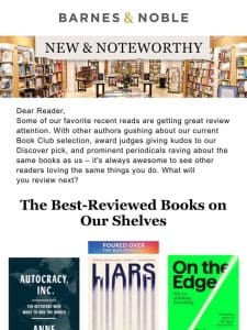 Your Weekly New & Noteworthy: Review Edition