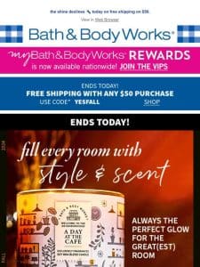 this buy 1， get 1 free candle ???? deal glows away today!