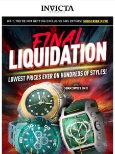 ⚠️FINAL LIQUIDATION DEALS Everything Must GO❗️