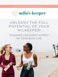 ✔️Hey Mama! Learn 4 Versatile Ways to Use Your Milkeeper!